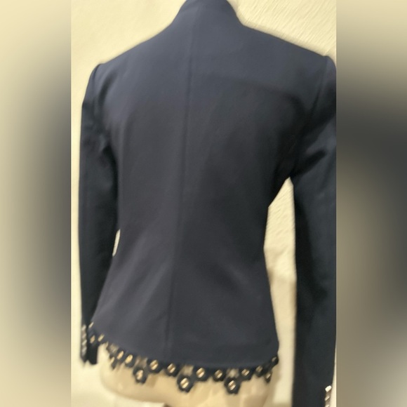 Tommy Hilfiger women’s blazer with embroidered layer size 4 NWOT - Picture 2 of 7